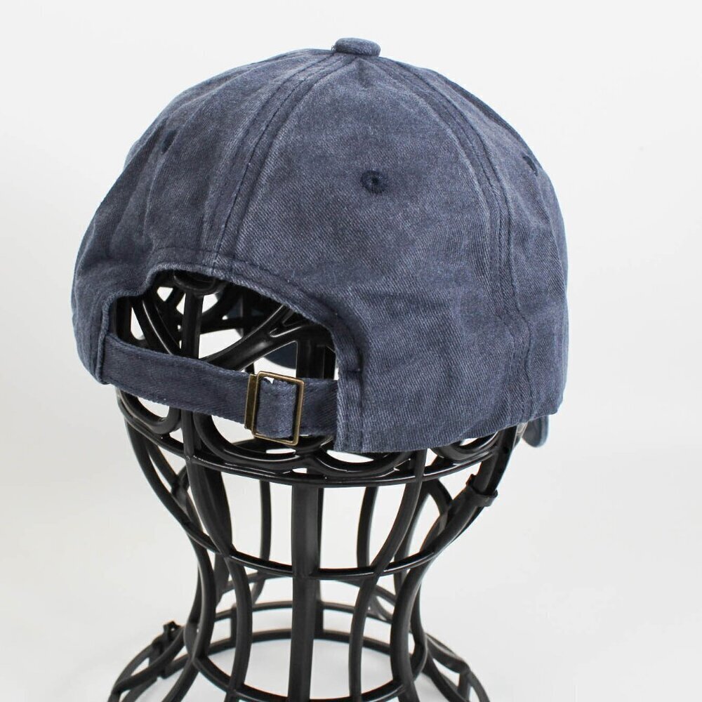 Women's Baseball Cap - Put It On My Husband's Tab - NEW (Navy Blue) - Picture 4 of 4